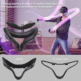 5in1 Face Cover Lens  Facial Interface Bracket Anti-Leakage Nose Pad Set for Oculus Quest VR Glass Accessories