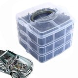 300/620PCS Universal Car Fastener Clips Mixed Car Fasteners Door Trim Panel Auto Bumper Rivet Retainer Push Engine Cover Fender