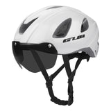 GUB Breathable Cycling Helmet with Rear Light Magnetic Goggles Women Men Lightweight Safety Helmet Racing Bike Helmet