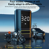 Wireless Car Air Pump Portable Digital Air Compressor Electric Auto Pump Tire Inflator For Car Motorcycle Bike Balls