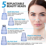 Face Blackhead Remover Vacuum Pore Ance Pimple Removal Cleaner Ultrasonic Skin Brush Cleaning Tool Suction Beauty For Women men