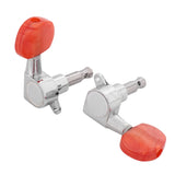 2 set 6L 6R Chrome Tuner Key for Electric / Acoustic Guitar