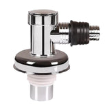 Chrome Plated Water Drain Washing Machine Connector Adapter Hose Splitter Diverter Home Bathroom Easy Install Fittings Pipe Sink