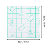 100pcs Hand Palettes Disposable Makeup Hand Palettes Cosmetic Makeup Palettes