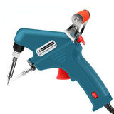 60W Electronic Welding Torch Kit Internal Heat Helping Hand Soldering Iron Set Automatic Tin Feeding Machine Power Repair Tools