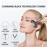 Double Chin Massage Roller Beauty Face-Lifting Artifact 3D Eye Neck Facial Small V Face Lifting Stick Face-Lifting Apparatus