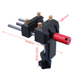 Multifunctional Table Vise Bench Clamp Aluminum Alloy Precision Table Vice Mini Workbench Woodworking Clamp Tools