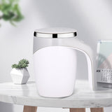 Self Stirring Coffee Mug Stainless Steel Water Bottle Automatic Mixing Cup 380ml Magnetic Control Smart Coffee Cup for Home