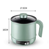 Mini Multifunction Electric Cooking Machine 1.7L Single/Double Layer Hot Pot Intelligent Electric Rice Cooker Non-stick Pan Pots