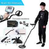 MT705 Underground Metal Detector 270mm Waterproof Search Coil High Sensitivity Metal Detecting Tool Metal Finder Hunter Tracker