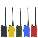 Baofeng walkie talkie uv-5r dualband two way radio  VHF/UHF 136-174MHz &amp; 400-520MHz FM Portable Transceiver with earpiece