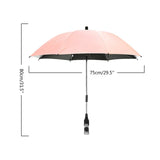 Flexible Adjustable Baby Stroller Umbrella Holder Accessories Mount Multiused Wheelchair Parasol Shelf Bike Connector