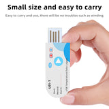 U01-T High Precision Digital USB Temperature Data Logger for Warehouse Storage Refrigerated Transport Laboratory Free Shipping