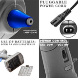 Wireless Hot Melt Glue Gun Machine DC AC Dual-purpose Glue Gun Separate Plug-in Glue Machine Fast Heating Craft Repair Tool
