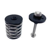 Dropship-Folding Bicycle Modified CNC Titanium Alloy Rear Shock Absorber Bike Metal Spring Rear Shock Absorber for Brompton