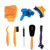 8x Bicycle Repair Tools Bicycle Accessories Bicycle Chain Cleaner Scrubber Brush Mountain Road Bike Cleaning Repair Tools