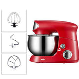 3.5L Stainless Steel Bowl Electric Stand Food Mixer Cream Blender Knead Dough Cake Bread Chef Machine Whisk Eggs Beater EU