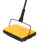 Cleanhome Carpet Floor Sweeper Cleaner for Home Office Carpets Rugs Undercoat Carpets Dust Scraps Paper Cleaning with Brush