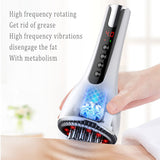Multifunctional infrared heating micro electric five elements health care meridian brush massage body slimming brush scraping in
