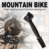 Motorcycle Bicycle Gear Chain Maintenance Cleaner Dirt Brush Rim Care Tire Road MTB Bike Scrubber Outdoor Cleaning Tool