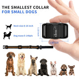 Puppy Dog training collar 400m Remote Control Electric Shock Vibration sound no barking mini training Portable Dog accessories
