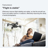 KK6 Foldable RC Drone Headless Mode Altitude Hold Helicopter One Button Return Mini Drone Toy Gift for Kids with 3*Battery