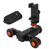 Motorized Camera Slider 1800mAh Battery Camera Electric Track Slider Wireless Remote Control for Shooting