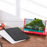3D Screen Magnifier Amplifier Mobile Screen Lightweight Folding Magnifying Glass Watch Movies For Smart Phone