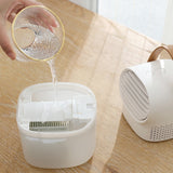 HAEGER-Desktop Air Conditioner Negative Ion Air Cooler Fan Air Purification Humidification Mini USB Cooling Fan for Home Office