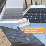 8Pcs Solar Panel Mounting Z Brackets with Nuts and Bolts for RV Camper Boat Wall and Other Off Gird Roof Installation