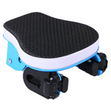 Front Mount Child Bicycle Seat Kids Saddle Children Safety Front Seat Saddle Cushion with All-around Handrail for Mountain Bike