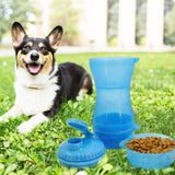 2 in 1 Pet water bowl portable travel food cup Drinking Bowl for small big dog cat Water Dispenser Feeder pet supplies