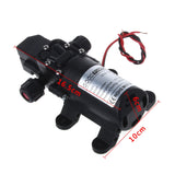DC 12V 130PSI 6L/Min Water High Pressure Diaphragm Self Priming Pump 70W New Jy23 20 Dropship