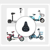 Dropship-Bicycle Accessories Decompression Inflatable Bicycle Seat M Size Anti-Vibration Air Seat For Electric Bicycles