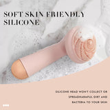 Rechargeable Face Scrubber Cleansing Brush Electric Skin Care Tools Silicone Deep Pore Washing Massage Blackhead Remover