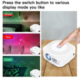 WiFi Tuya Smart Star Projector Galaxy Laser Starry Sky Projector Waving Night Light Colorful APP Wireless Control Alexa Google