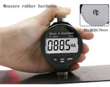 Shore A/C/D Tire Hardness Tester HA HD HC Digital Tire Durometer Sclerometer Rubber Hardness Tester Meter Paragraph