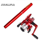 Mini Pen Appearance Fishing Rod Portable Rotating Wheel Fishing Rod 1 Piece Winter Outdoor Fishing Rod Fishing Accessories