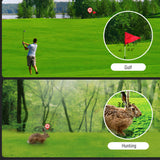 600m Golf Rangefinder Outdoor Infrared Laser Distance Meter Speed Tester Digital Monocular Telescope Range Finder Distance Meter