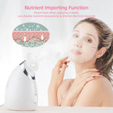 Face Steamer 135ml Nano Mist Hot Spray Skin Hydration Nebulizer UV Sterilization Aromatherapy Air Humidifier Facial SPA Machine