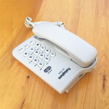 Wall Mounted Hotel Landline Corded Telephone Fast Dial Mini Portable Caller ID Home Office Call Memory Plastic Loud Sound