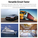 Professional Mini Automotive Electric Short Circuit Finder Tester Car Wire Tracker Auto Circuit Diagnostics Test Tool