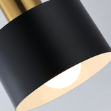 Nordic wall lamp American style iron art bedroom bedside lamp modern simple living room wall lamploft wall lamp  creative mirror