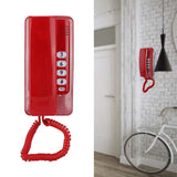'mini telephone'  Wall Mount Landline Telephone Extension No Caller ID Home Phone For Hotel Family
