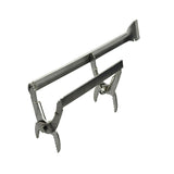 4 Pcs Beekeeping Stainless Steel Shovel Splint Clip Metal Scraper Clips Scraper Multi-function Nest Frame Clips Frame Hardware
