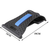Spinal Deformer Relieve Chronic Back Pain Stretcher Fitness Lumbar Support Relaxation Spine Pain Relief ABS+PP Material