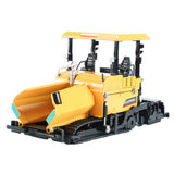 Alloy Diecast Paver Machine Paving Asphalt Highway Construction Truck 1:40 Engineering Vehicle Model Decoration Kid Toys