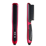 High Quality Hot Comb Straightener Electric Hair Straightener Brush Comb 2 In 1 Straightening Brush