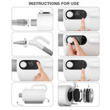 Professional Dog Dryer Adjustable Speed Dog Pet Hair Dryer 1700W Quick-Drying Large Air Volume LED Temperature Control