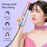 Mini Travel Hair Dryer Professional 3 in 1 Blow Dryer Styler with 3 Hairdryer Brush Comb for Salon Ionic Hair Blow Drier Secador